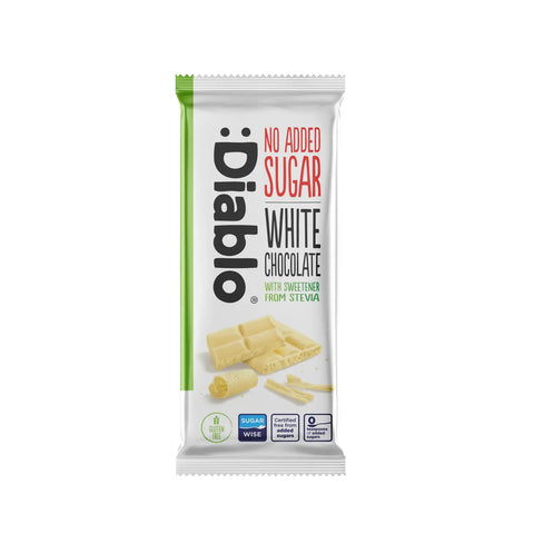 Tablette chocolat blanc avec stevia - 75g