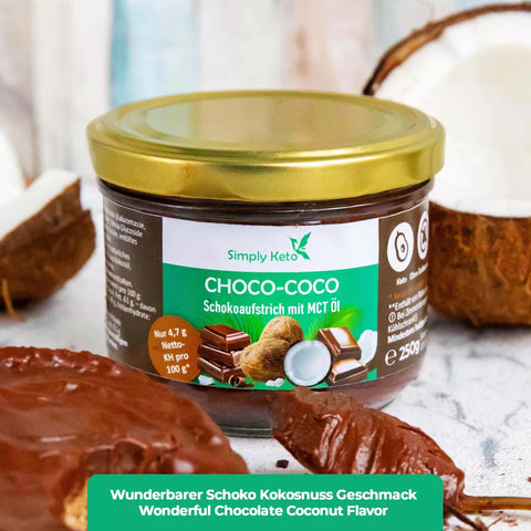 Crème choco-coco à l'huile MCT - 230g