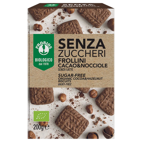 Sablés au cacao et aux noisettes  BIO - 200g