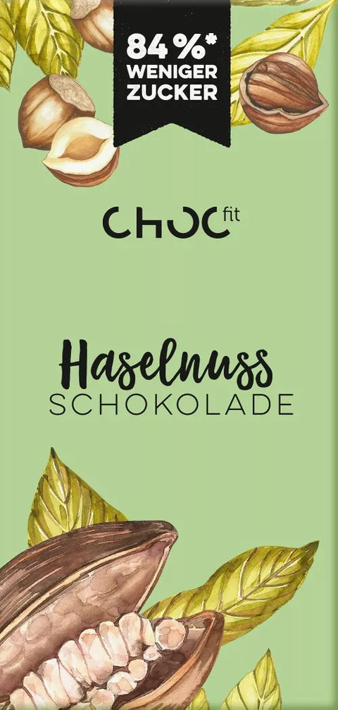 Milk chocolate bar with hazelnuts - 100g