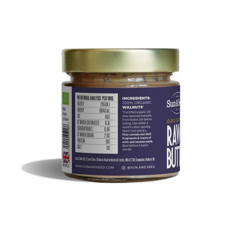 Beurre de noix cru BIO - 200g