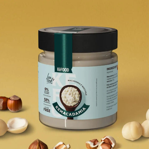 Crème de noix de macadamia et noisettes - 250g