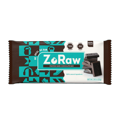 Dark chocolate bar with protein Sugar free Keto - 52g