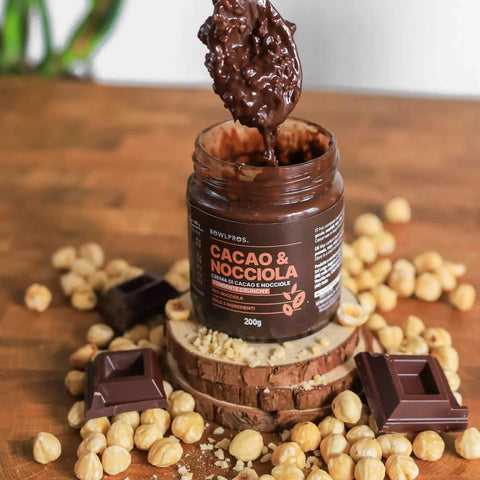 Crème au cacao noir et noisettes - 200g