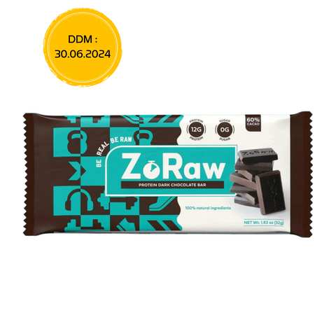 Dark chocolate bar with protein Sugar free Keto - 52g