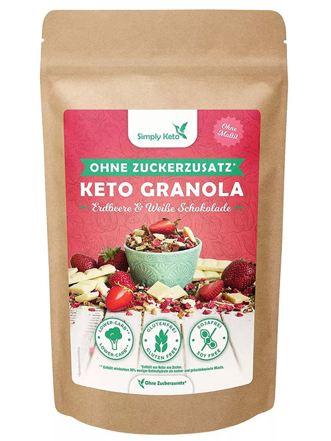 Strawberry muesli granola - 250g