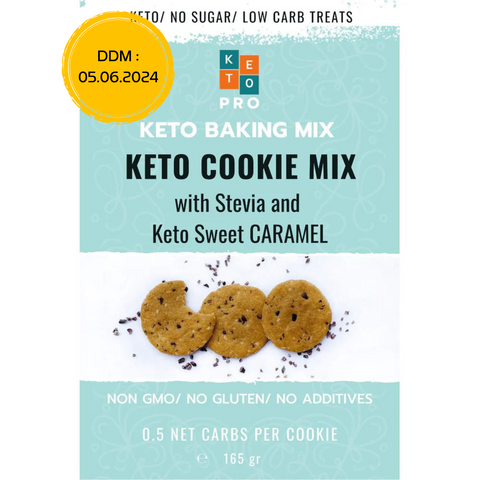 Mix for cookies - 165g or 18 cookies No added sugar Keto