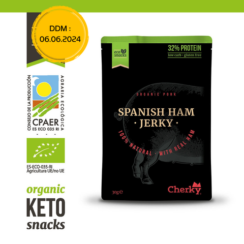 Viande de porc séchée BIO Keto - 30g - Anti-Gaspi