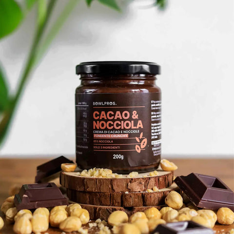 Crème au cacao noir et noisettes - 200g