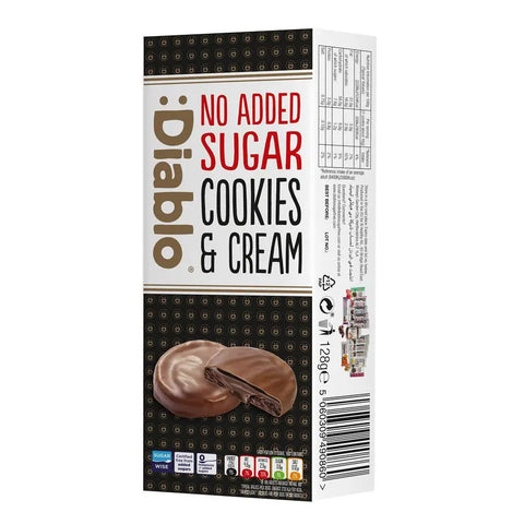 Biscuits enrobés de chocolat et crème - 128g