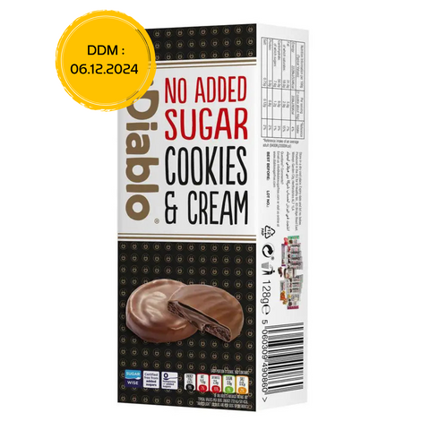 Biscuits enrobés de chocolat et crème - 128g - Anti-Gaspi