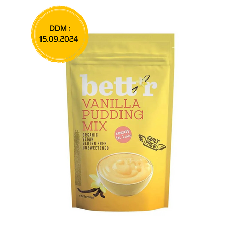 Vanilla pudding mix Organic - 150g