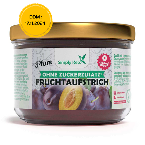 Confiture de prunes - 230g - Anti-gaspi