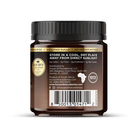 Chocolate spread with macadamia nuts - 250g