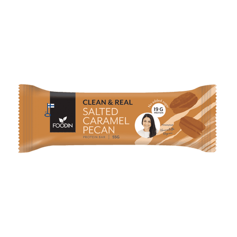 Barre protéinée caramel salé et noix de Pécan - 55g