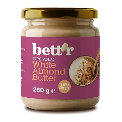 White almonds butter No added sugar Organic - 250g