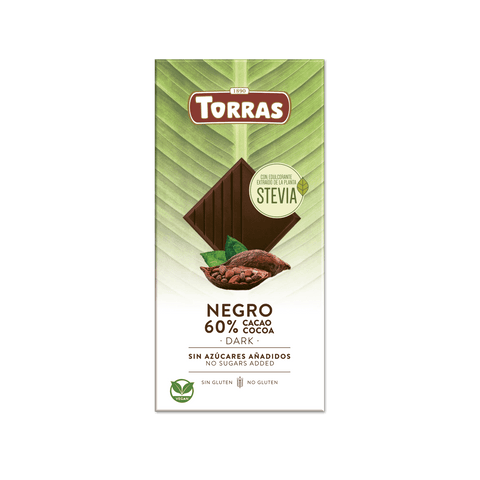 Tablette chocolat noir 60% - 100g