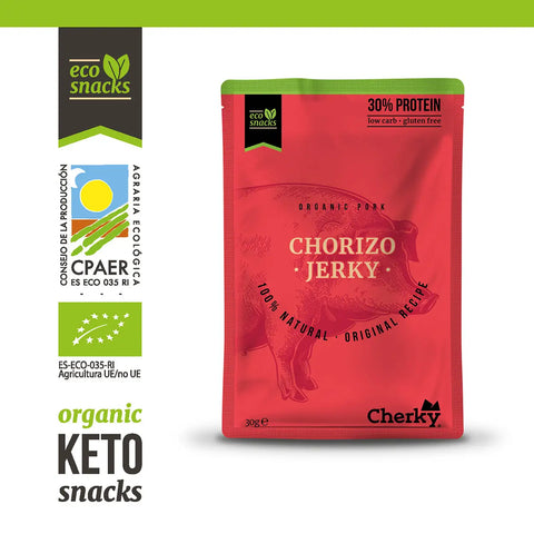 Chorizo jerky Organic Keto - 30g