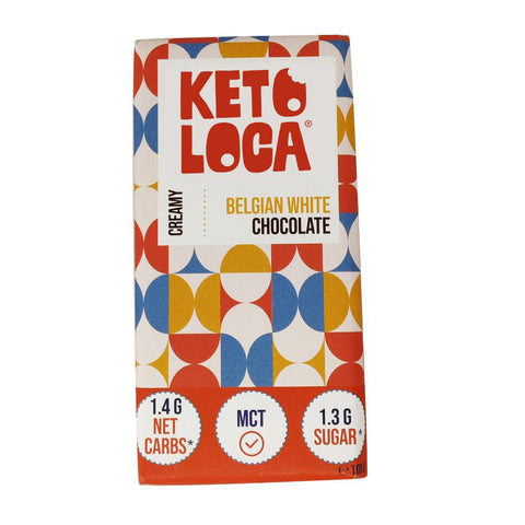 Belgian white chocolate bar - 100g