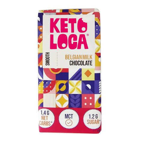 Belgian milk chocolate bar - 100g