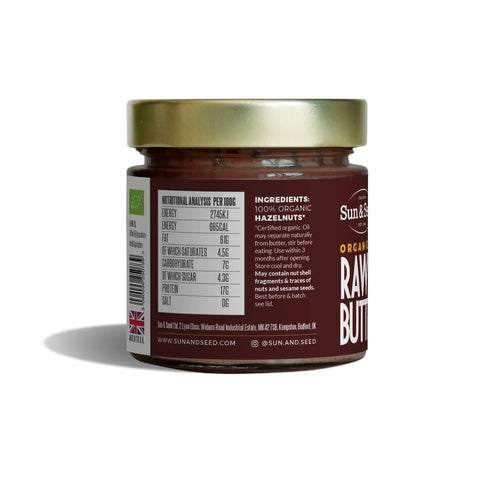 Beurre de noisette cru BIO - 200g