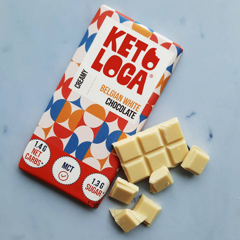 Belgian white chocolate bar - 100g