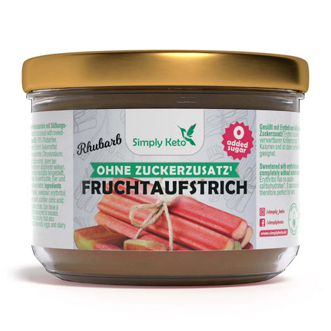 Confiture aux fruits à la rhubarbe - 230g