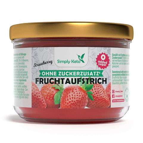 Strawberry jam No added sugar - 230g